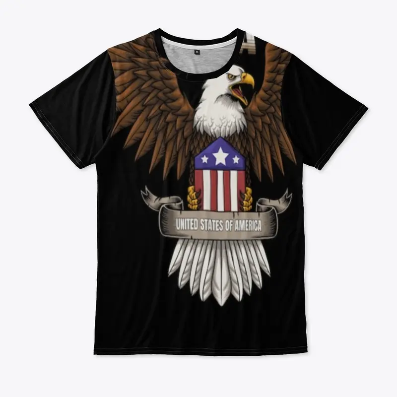 America usa  flag design tshirt 